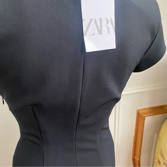 Zara Collar Cutout Mini Dress - Picture 5 of 7